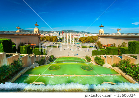 View of Barcellona from Montjuic, View of Barcellona from Montjuic, 13600324