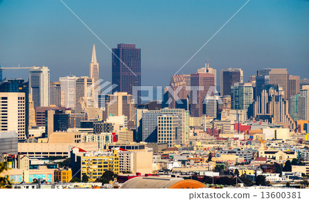 San Francisco skyline 13600381
