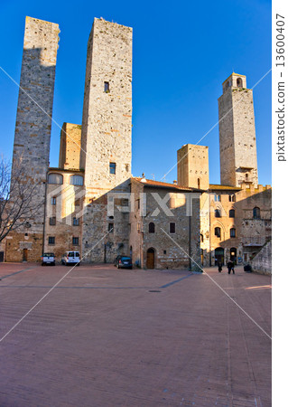 View of san gimignano, Tuscany, Italy. View of san gimignano, Tuscany, Italy. 13600407