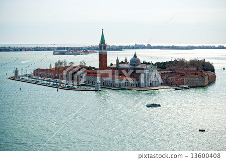 Venice, View of San Giorgio maggiore from San Marco. 13600408
