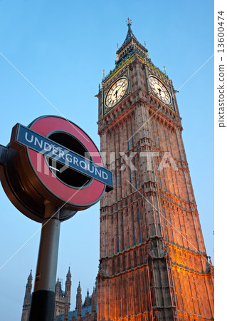 The Big Ben, London, UK. The Big Ben, London, UK. 13600474