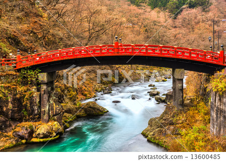 Nikko sacred Bridge, Japan. 13600485