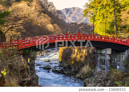 Nikko sacred Bridge, Japan. 13600531