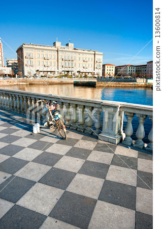 Livorno, Terrazza Mascagni. Tuscany, Italy. 13600814