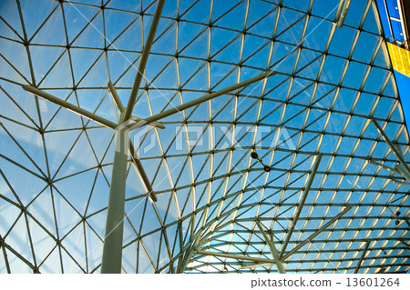 Architectural abstract of a modern building. Architectural abstract of a modern building. 13601264