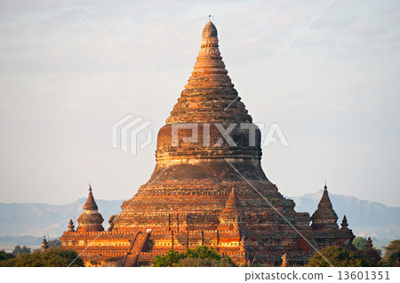 Bagan at Sunset, Myanmar. Bagan at Sunset, Myanmar. 13601351