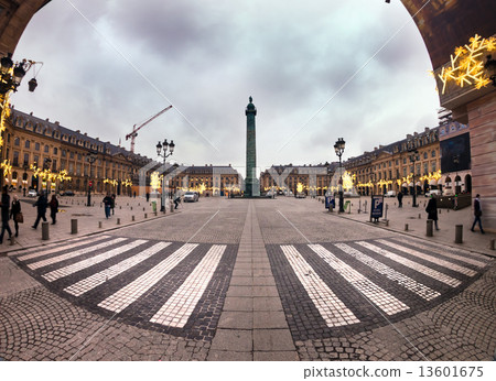 The Place vendome in Paris City France 13601675