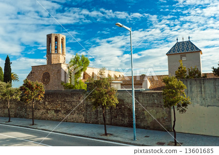 Monastery of Pedralbes in Barcelona, Spain 13601685
