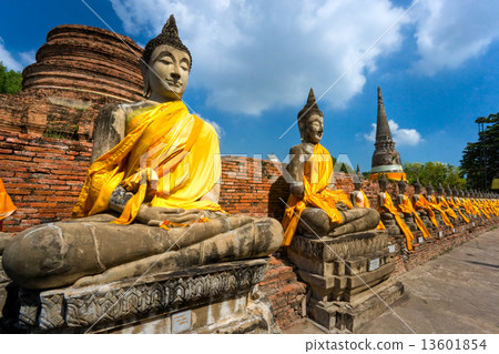 Ruined Old Temple of Ayutthaya, Thailand, 13601854