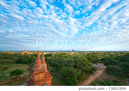 Bagan at Sunset, Myanmar. Bagan at Sunset, Myanmar. 13601994