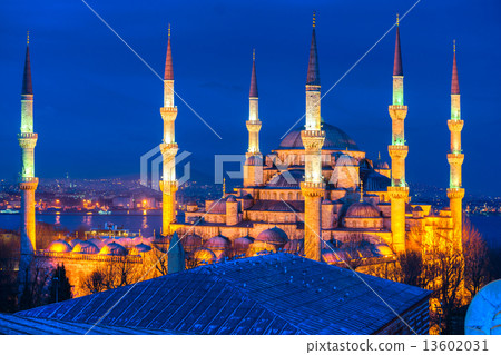 The Blue Mosque, Istanbul, Turkey. 13602031