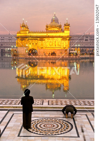 Golden Temple in Amritsar, Punjab, India. 13602047