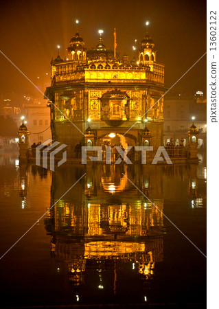 Golden Temple in Amritsar, Punjab, India. 13602122