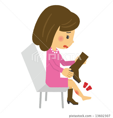 Edema paw swelling swollen sore boots 13602307