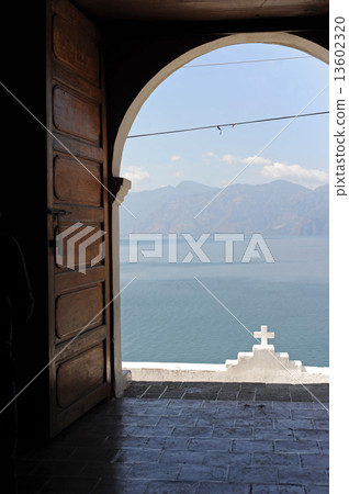 Lake Atitlan view from San Antonio Palopo, Guatemala 13602320