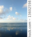 Sky on water surface 13602598