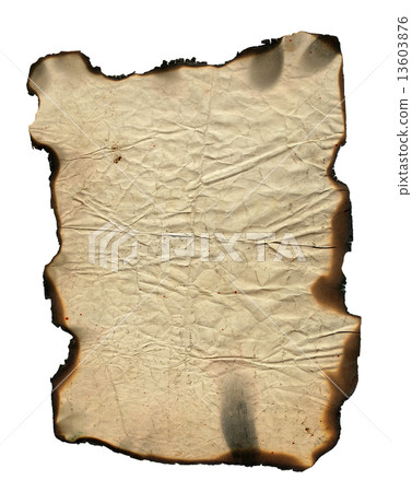Grunge paper with charred edges 13603876