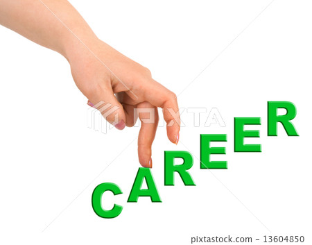 Hand and stairs Career 13604850