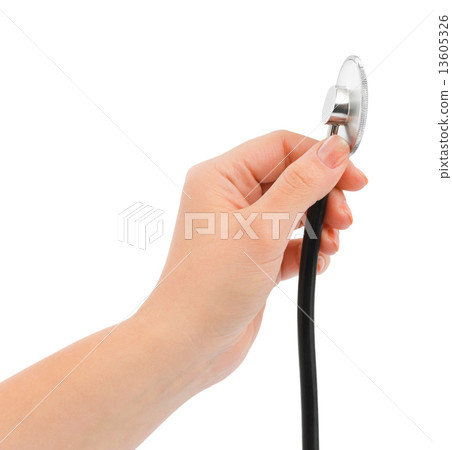 Stethoscope in hand Stethoscope in hand 13605326