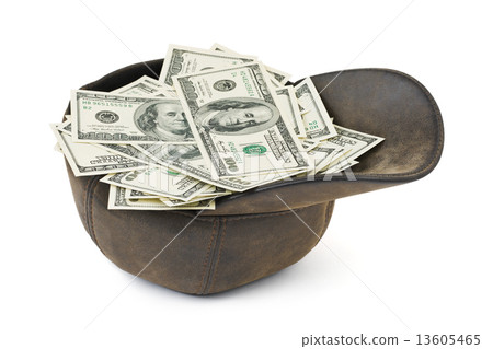 Cap with money 13605465