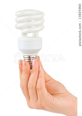 Hand with lamp 13605960