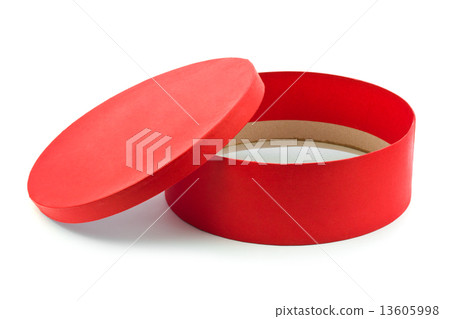 Opened red box 13605998