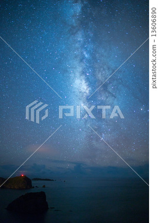 小笠原Chichijima的銀河 13606890