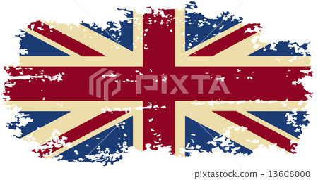 British grunge flag. Vector illustration. British grunge flag. Vector illustration. 13608000