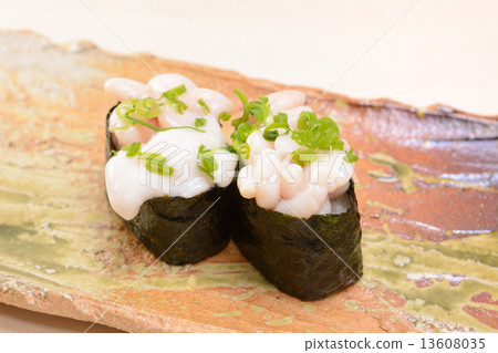 Delicious Shirako sushi 13608035