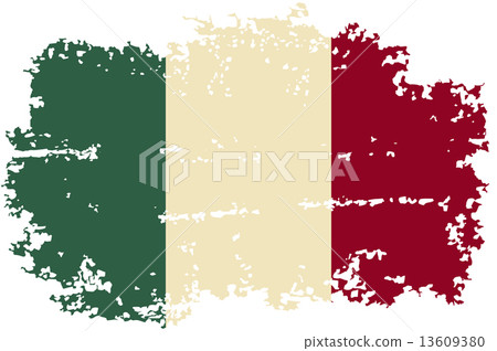 Italian grunge flag. Vector illustration. Italian grunge flag. Vector illustration. 13609380