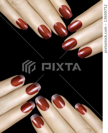 Nail Art. Luxury Nail Polish. Nail Stickers 13609752