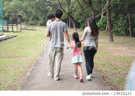 Family in the Park 13610121