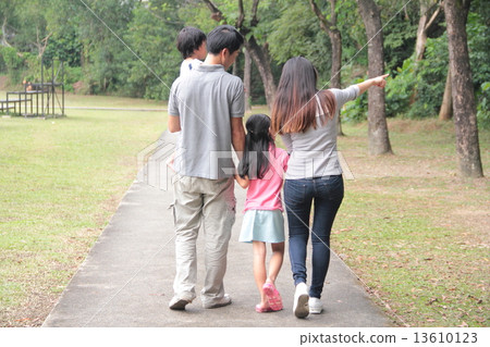 Family in the Park Family in the Park 13610123