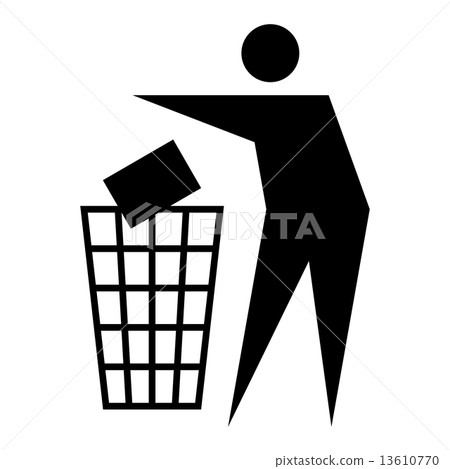 Litter sign 13610770