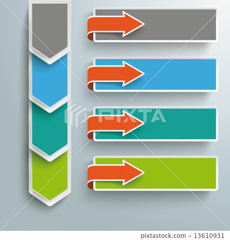Infographic 4 Steps Arrows Banners PiAd Infographic 4 Steps Arrows Banners PiAd 13610931