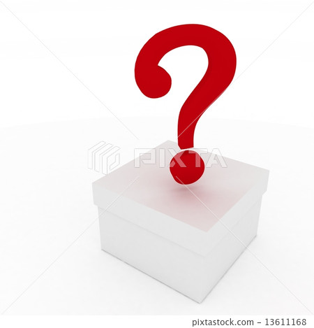closed box with question mark 13611168