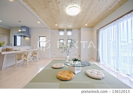 Japanese-style architectural living 13612013