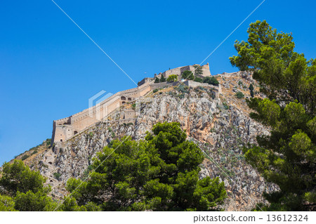Palamidi fortress on the hill, Nafplion 13612324