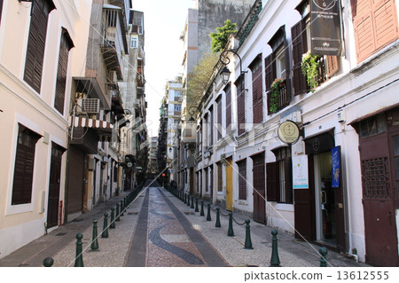 Street corner of Macao 13612555