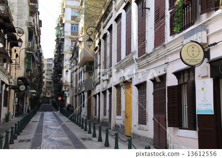 Street corner of Macao 13612556