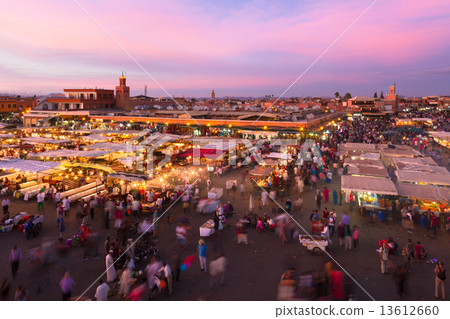 Jamaa el Fna, Marrakesh, Morocco. Jamaa el Fna, Marrakesh, Morocco. 13612660