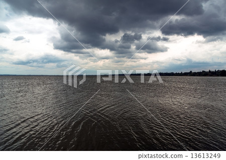 Storm over the lake Storm over the lake 13613249