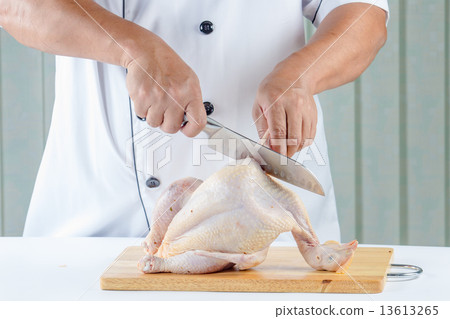 raw chicken 13613265