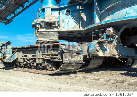 Mining machinery in the mine Mining machinery in the mine 13613334
