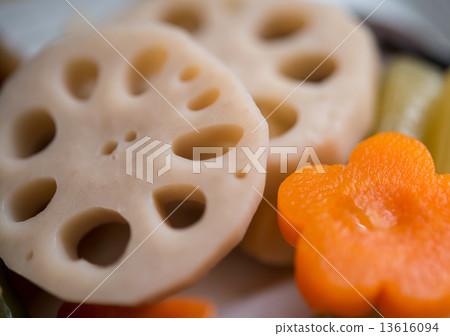 Boiled lotus rootknot 13616094