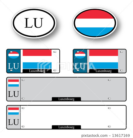 luxembourg auto set 13617169