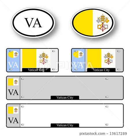 vatican city auto set 13617289