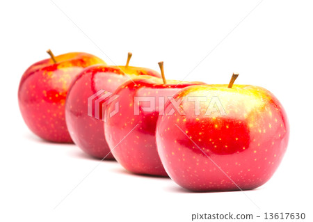 red ripe apples 13617630