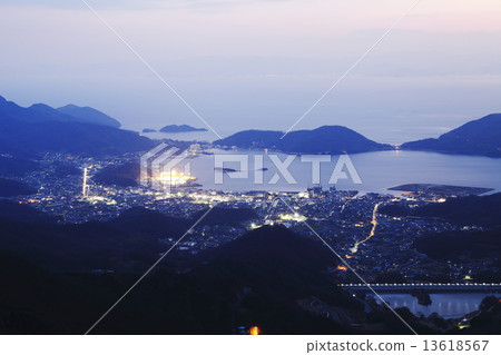 小豆島夜景 小豆島夜景 13618567