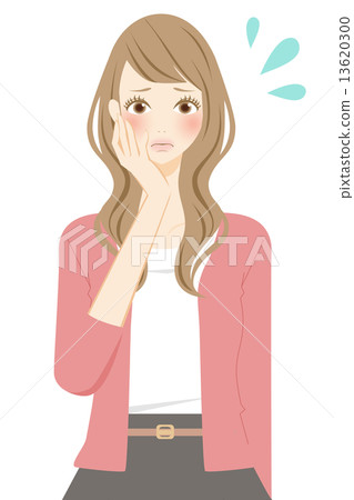 A woman flying in tele 13620300